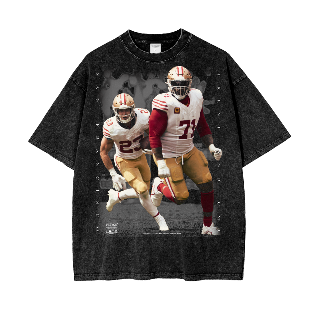 Tour Trent and CMC Snow Wash T-Shirt