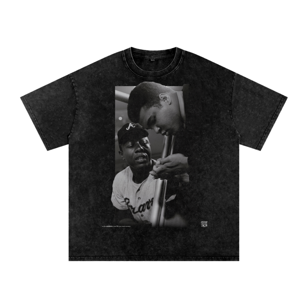 Tour GOATS Hank and Ali Snow Washed Cotton T-Shirt