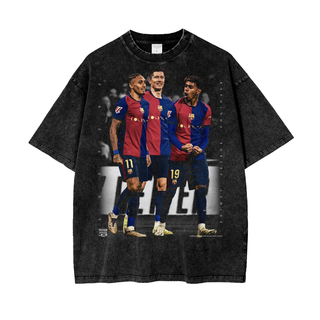 Tour Barca Trio Present Snow Wash T-Shirt