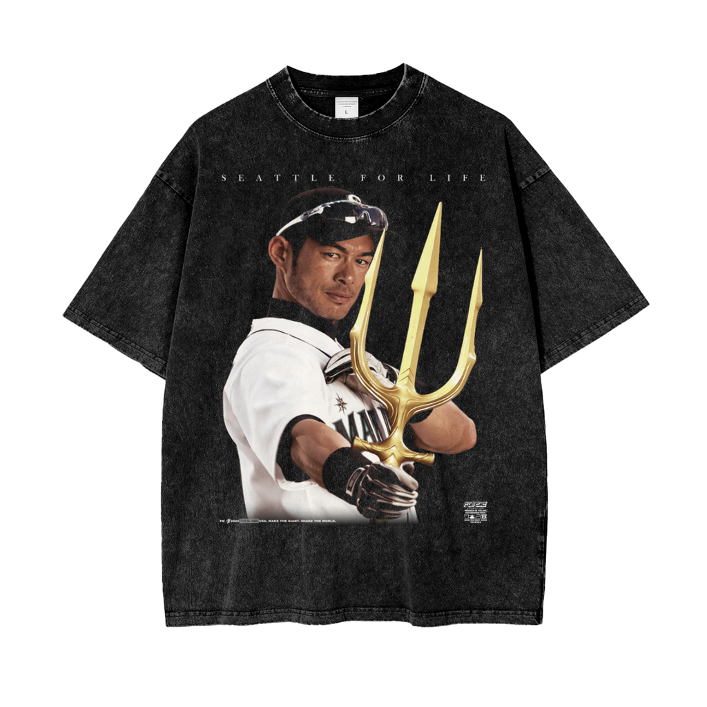 Tour Ichiro For Life Snow Wash T-Shirt