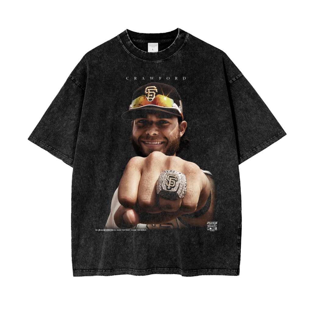 Tour B Craw Snow Wash T-Shirt