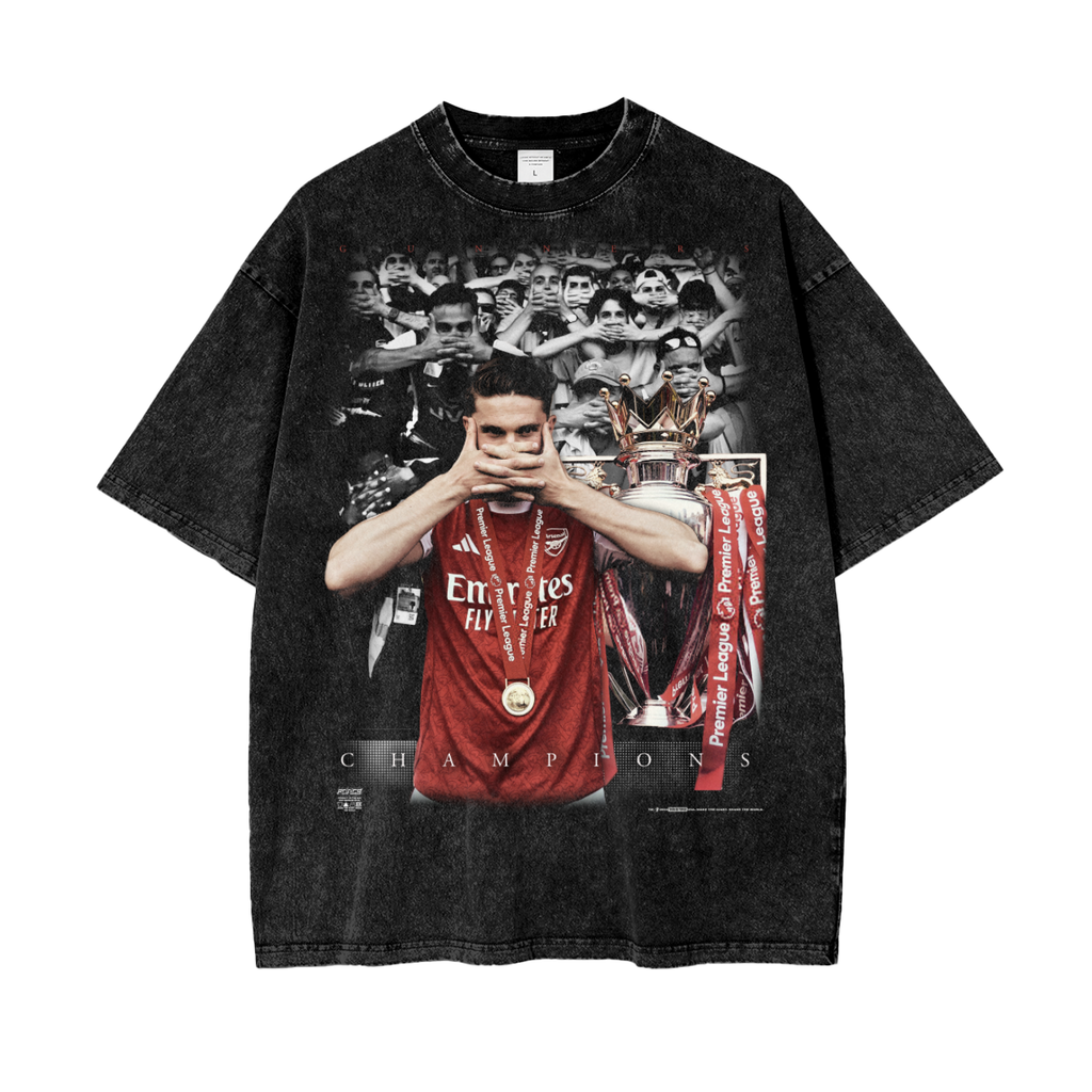 Tour Masked Champ Snow Wash T-Shirt