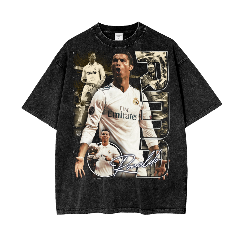 Tour CR7 Boot Snow Wash T-Shirt