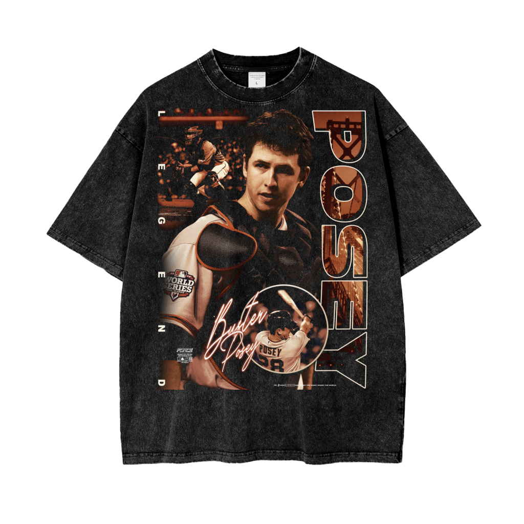 Tour Buster Boot Snow Wash T-Shirt