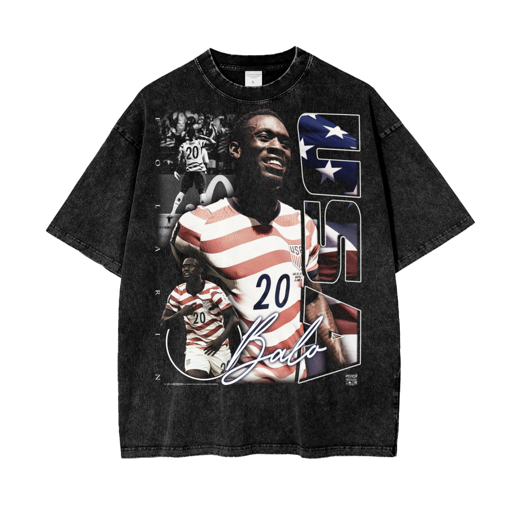 Tour Balo USA Snow Wash T-Shirt
