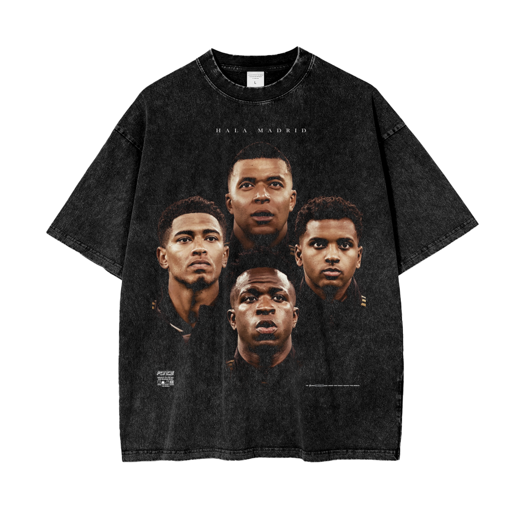 Tour Madrid Big 4 Snow Wash T-Shirt