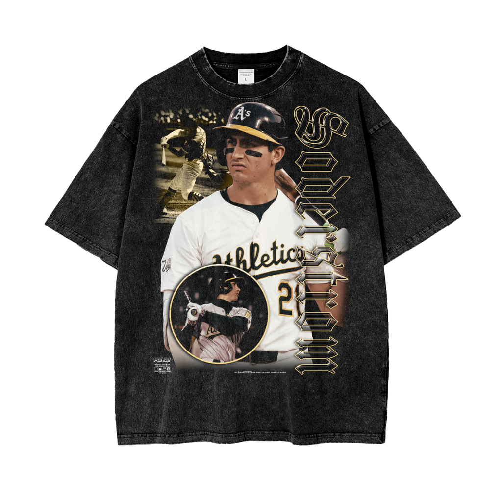 Tour Moon Man Snow Wash T-Shirt