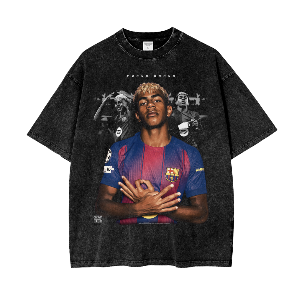 Tour Lamine Celly Snow Wash T-Shirt