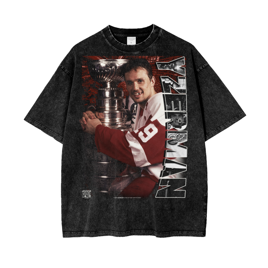 Tour Motor City Captain Snow Wash T-Shirt