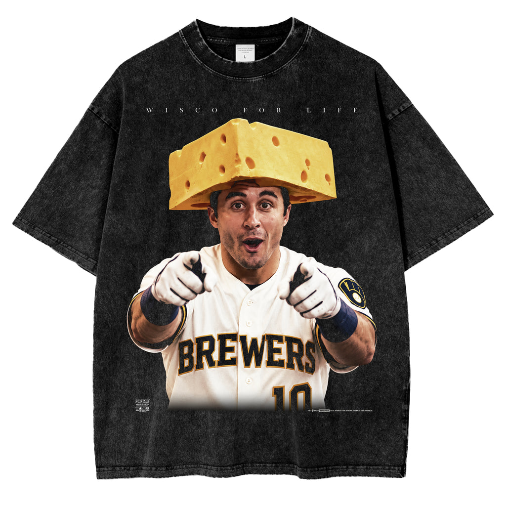 Tour Sal Wisco 4 Life Snow Washed Cotton T-Shirt