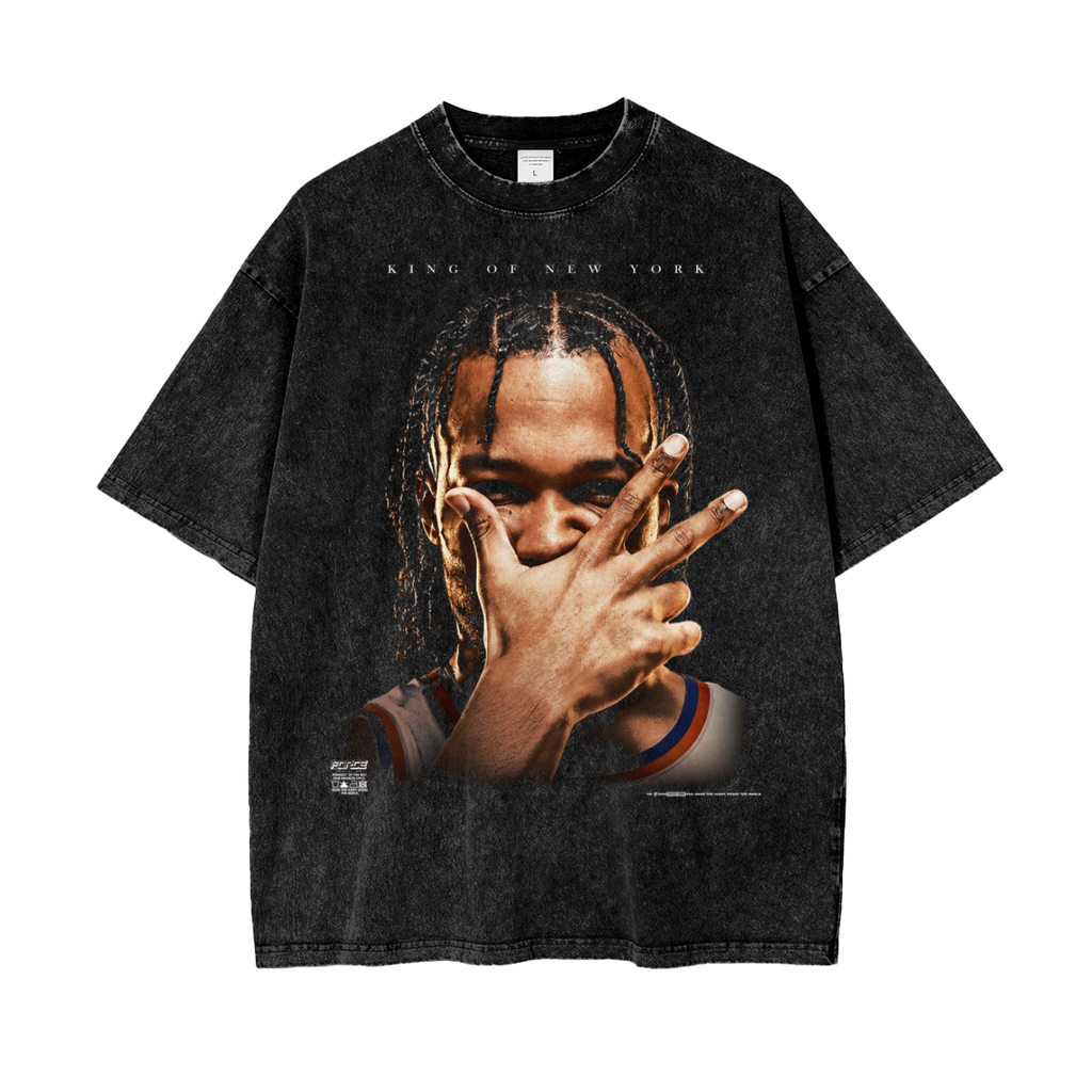 Tour King Of NY Snow Wash T-Shirt