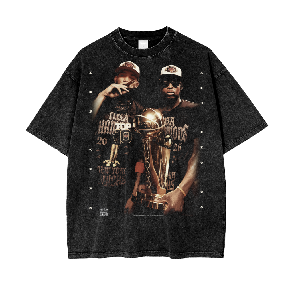 Tour KAT and OG Snow Wash T-Shirt