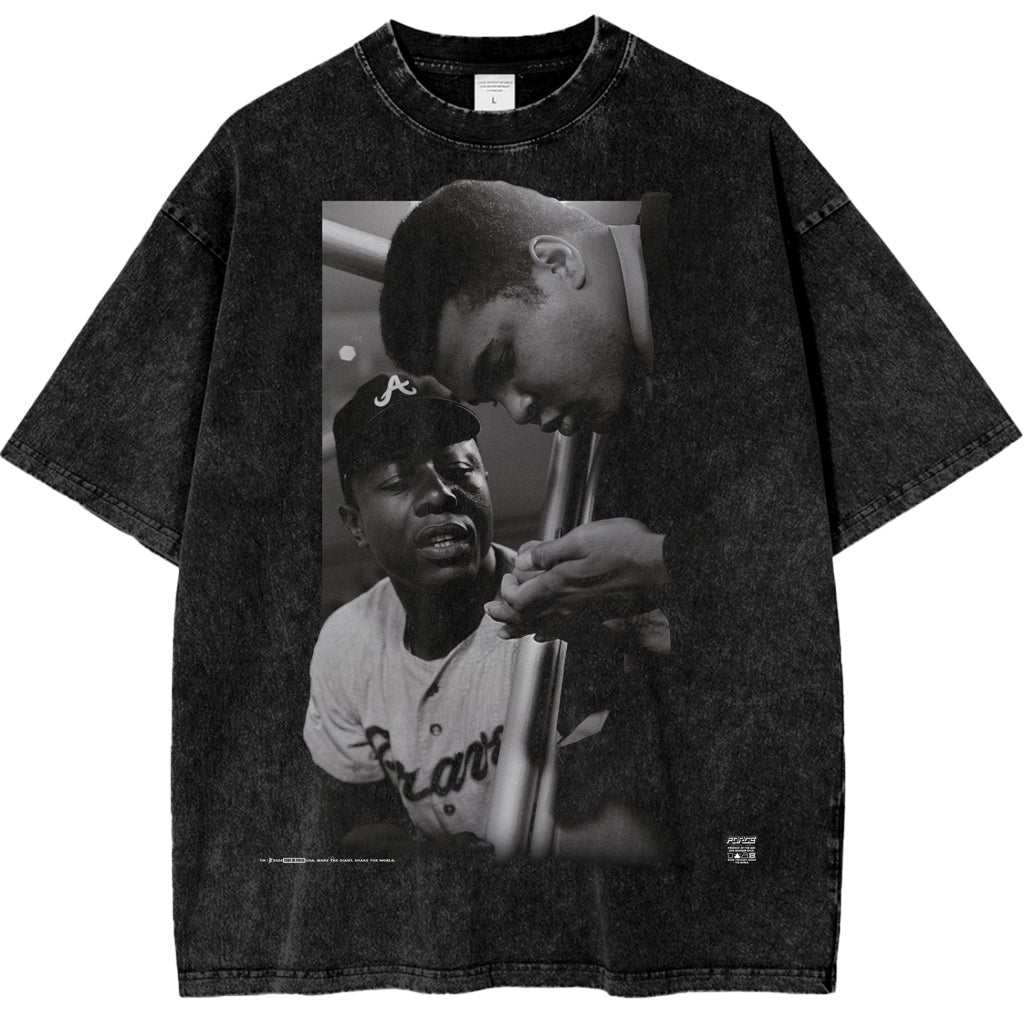 Tour GOATS Hank and Ali Snow Washed Cotton T-Shirt