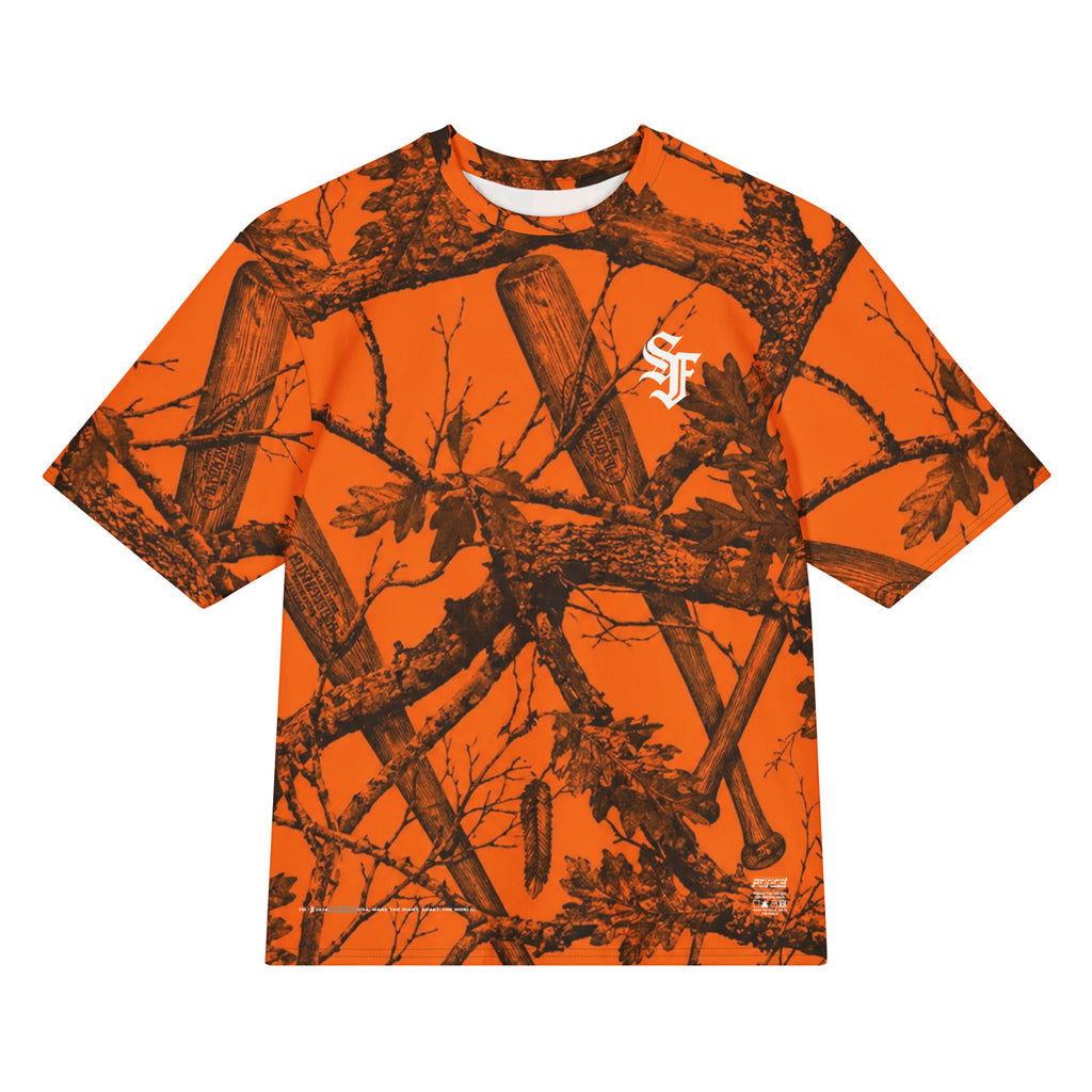 Tour OE SF Real Tree Bat Oversized COTTON TEE