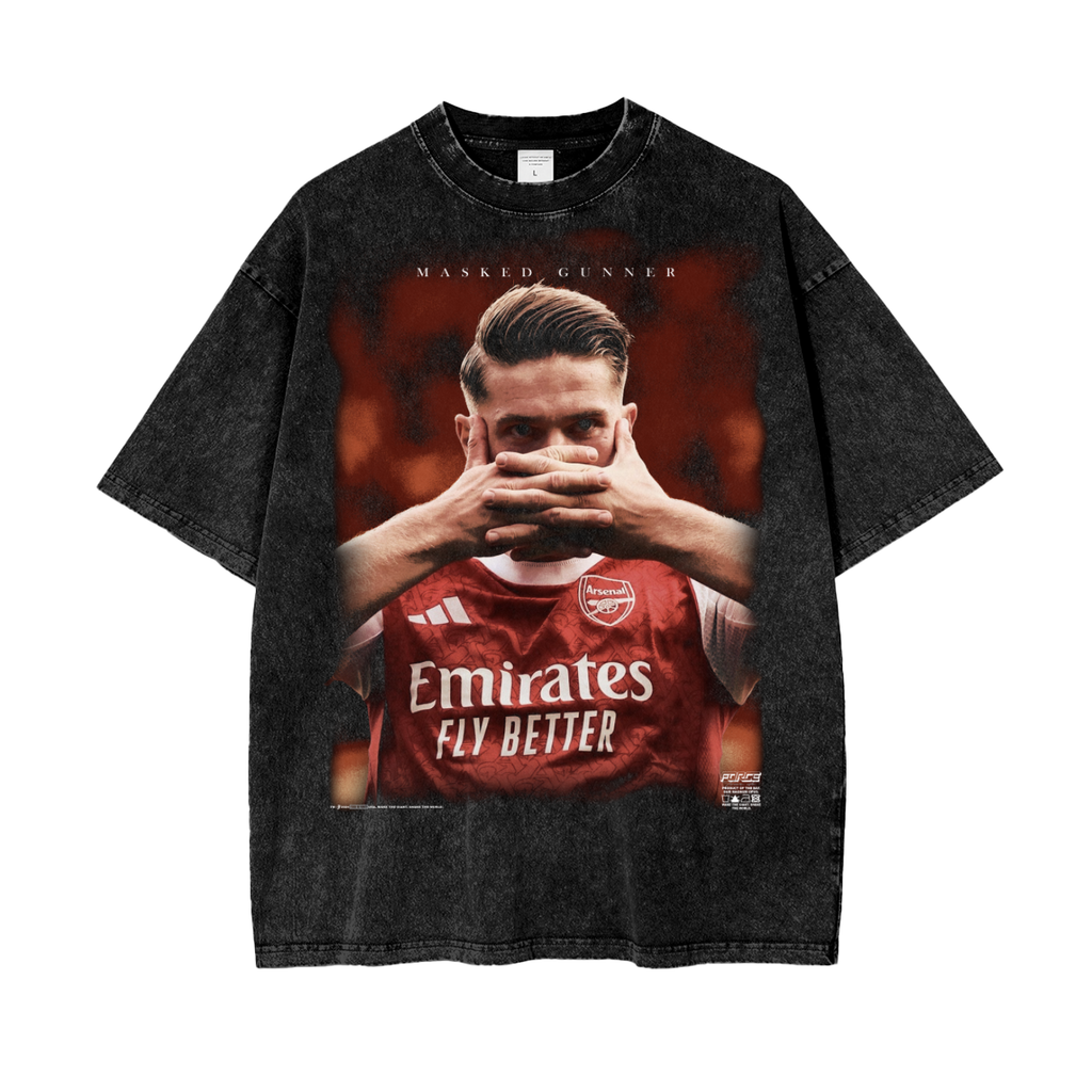 Tour Masked Gunner Snow Wash T-Shirt