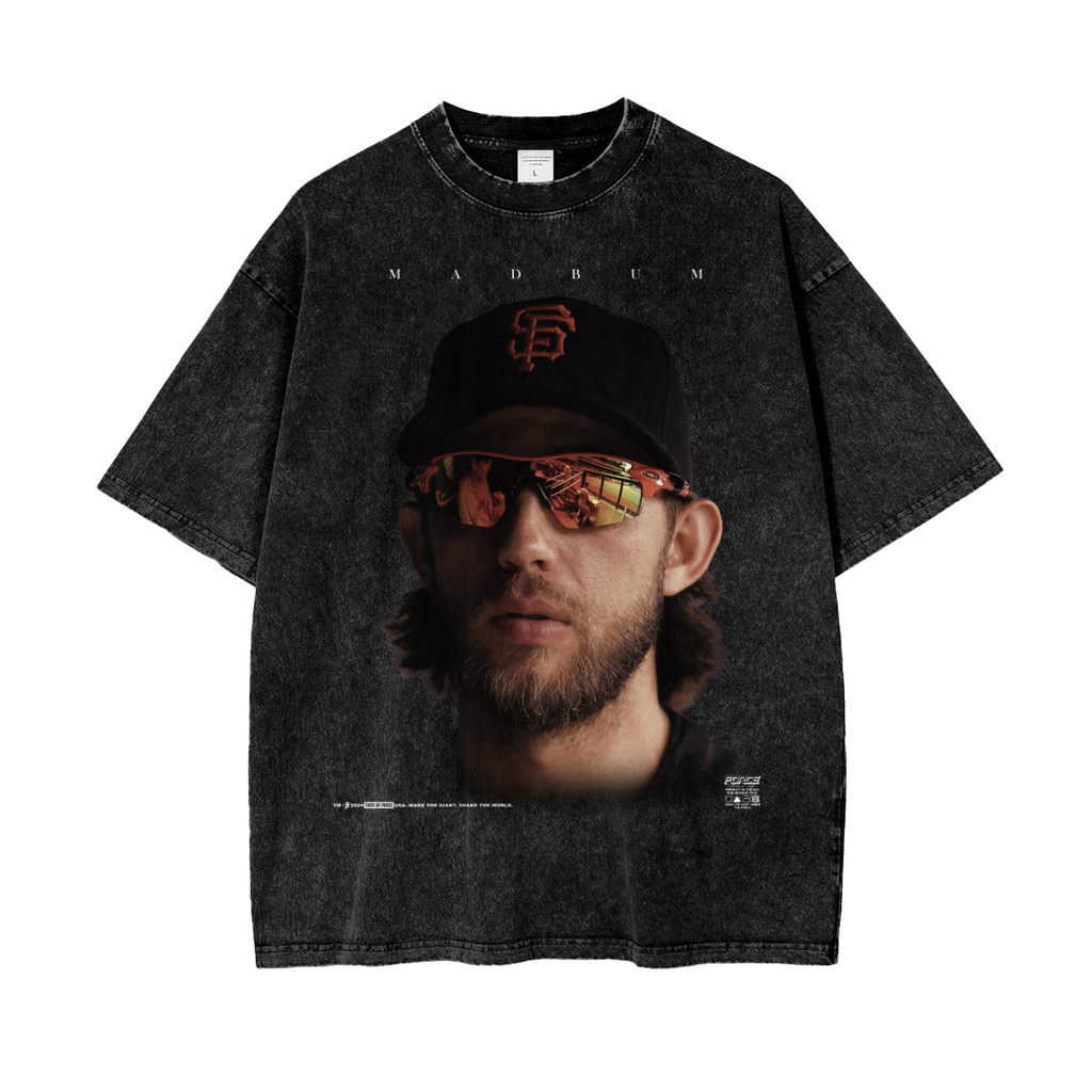 Tour MadBum Oversized Snow Wash T-Shirt