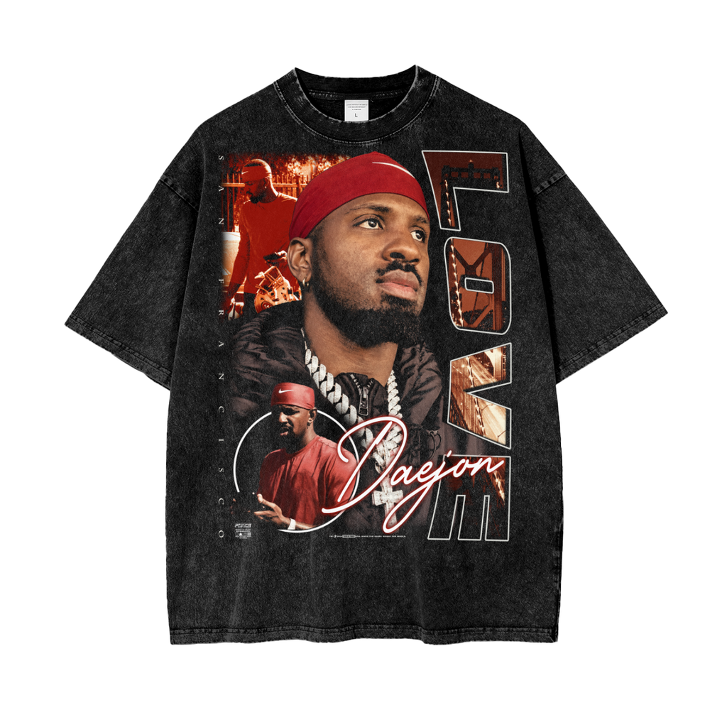 Tour D Love Snow Wash T-Shirt