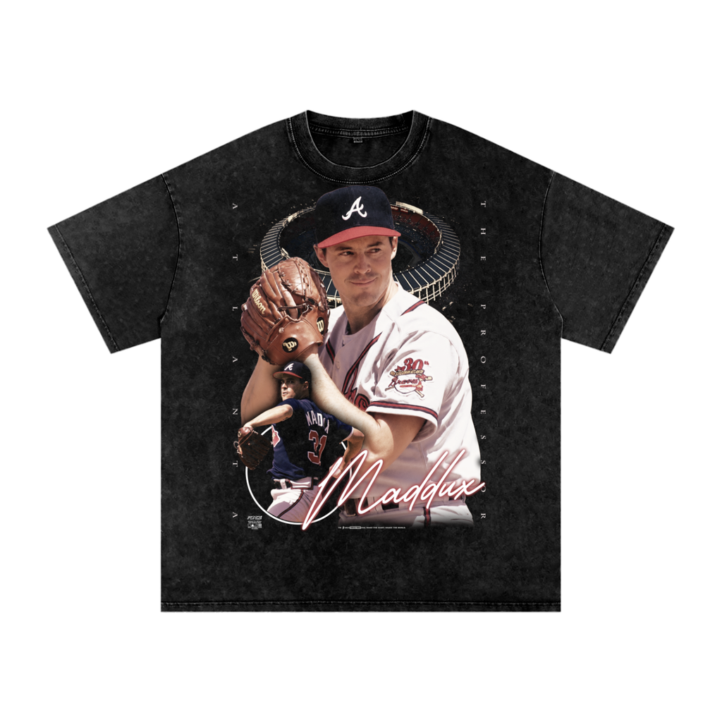 Tour The Professor Snow Washed Cotton T-Shirt