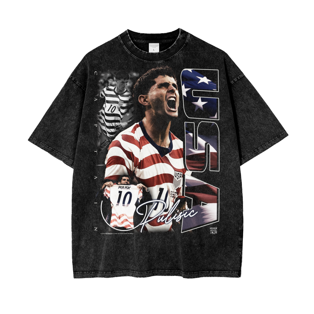 Tour Capt'n America Snow Wash T-Shirt