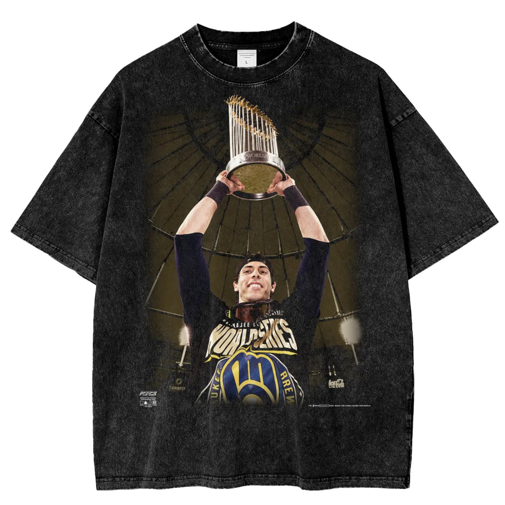 Tour Champion Christian Snow Washed Cotton T-Shirt