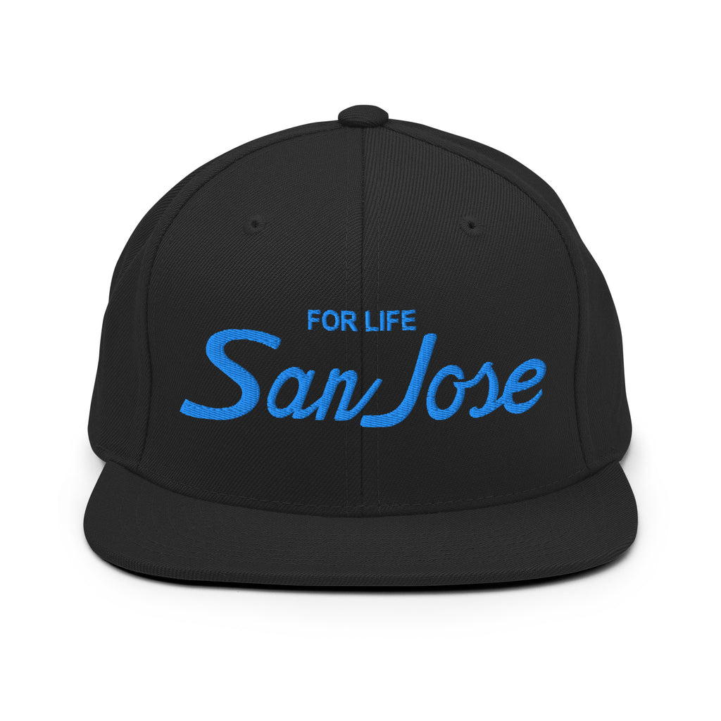 Tour San Jose For Life Script Snapback Hat