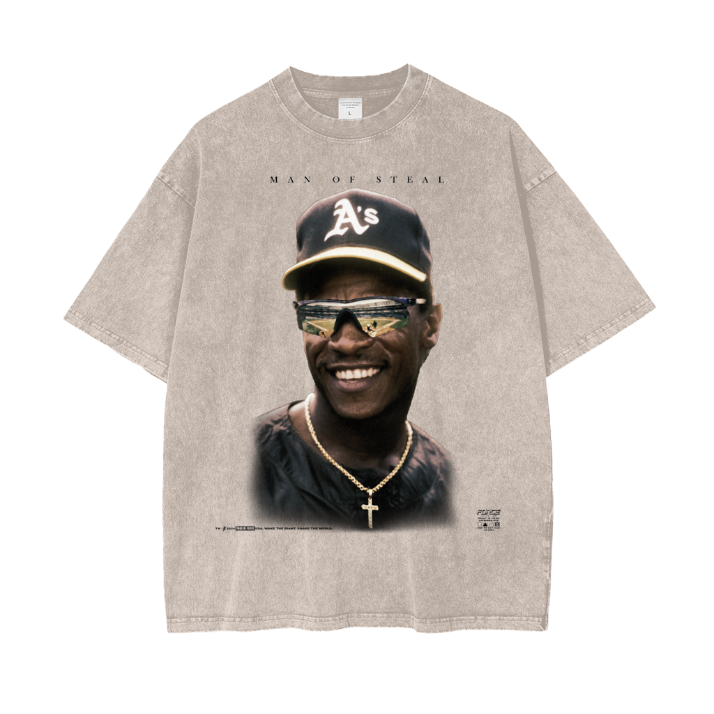 Tour APRICOT Rickey Forever  Snow Wash T-Shirt
