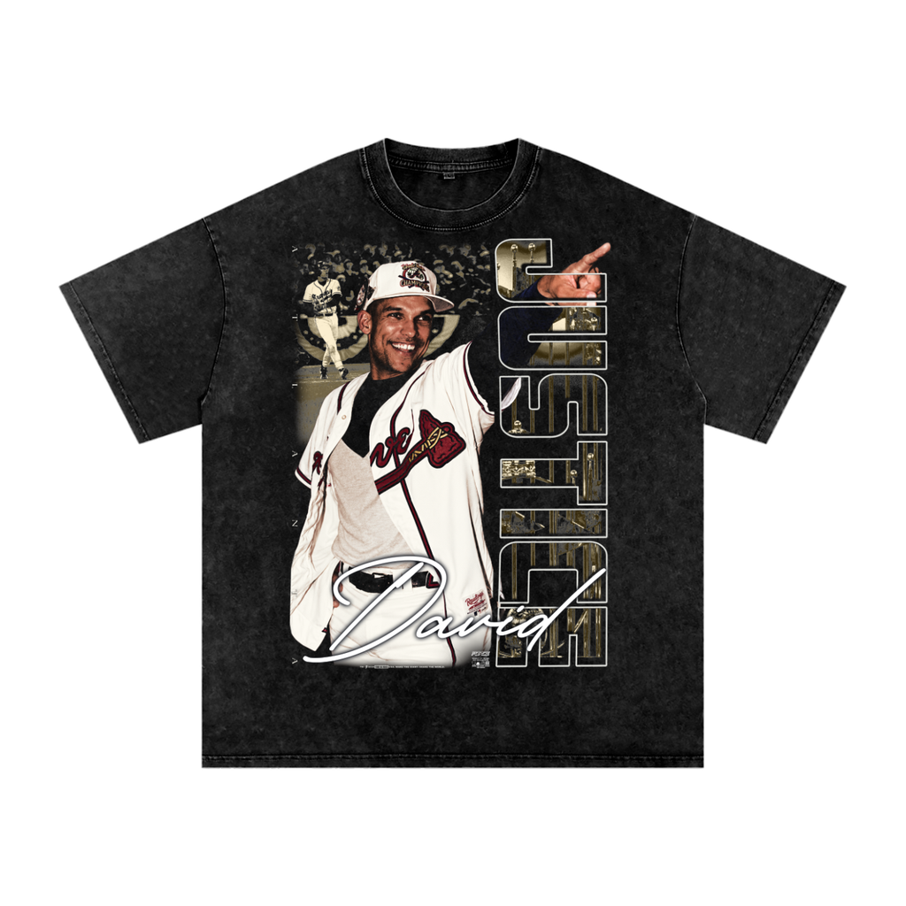Tour Justice For All Snow Washed Cotton T-Shirt