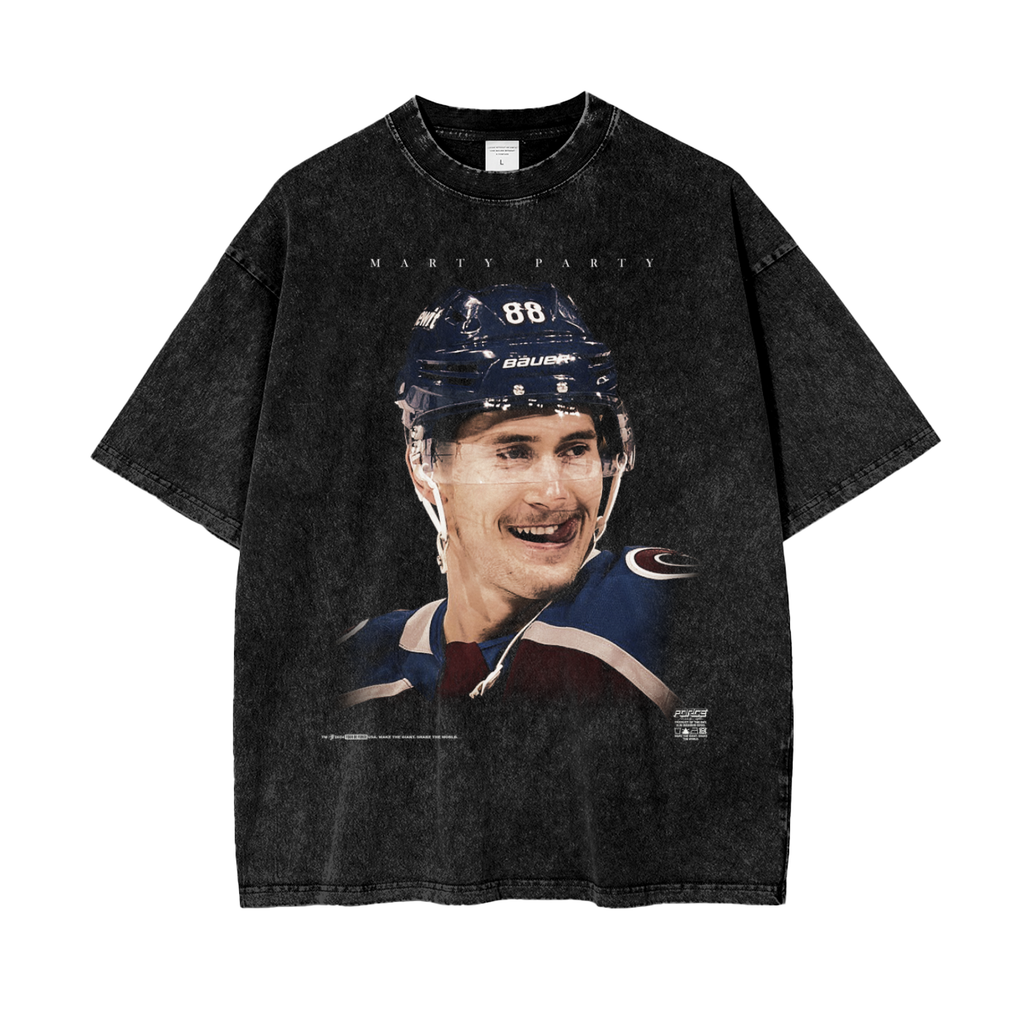 TOUR PARTY MARTY Snow Wash T-Shirt