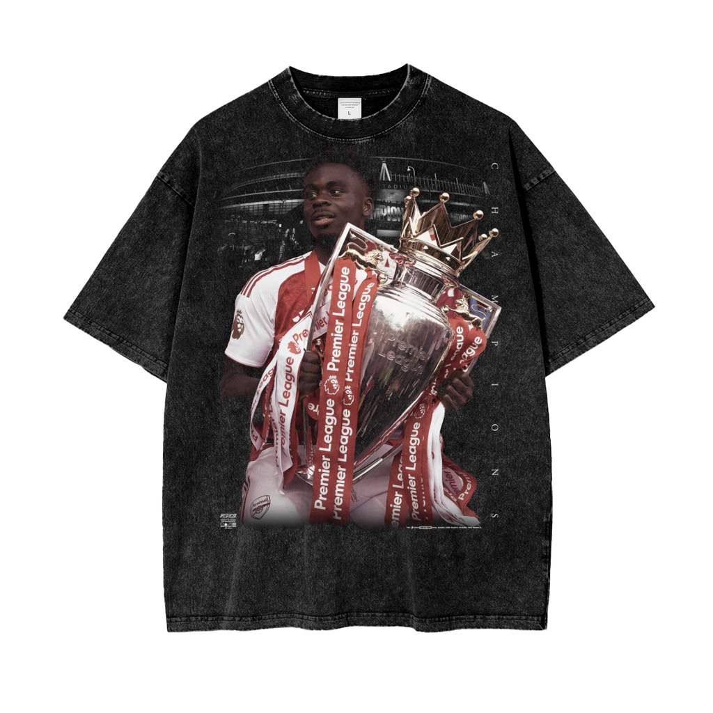 Tour Saka Champion Snow Wash T-Shirt