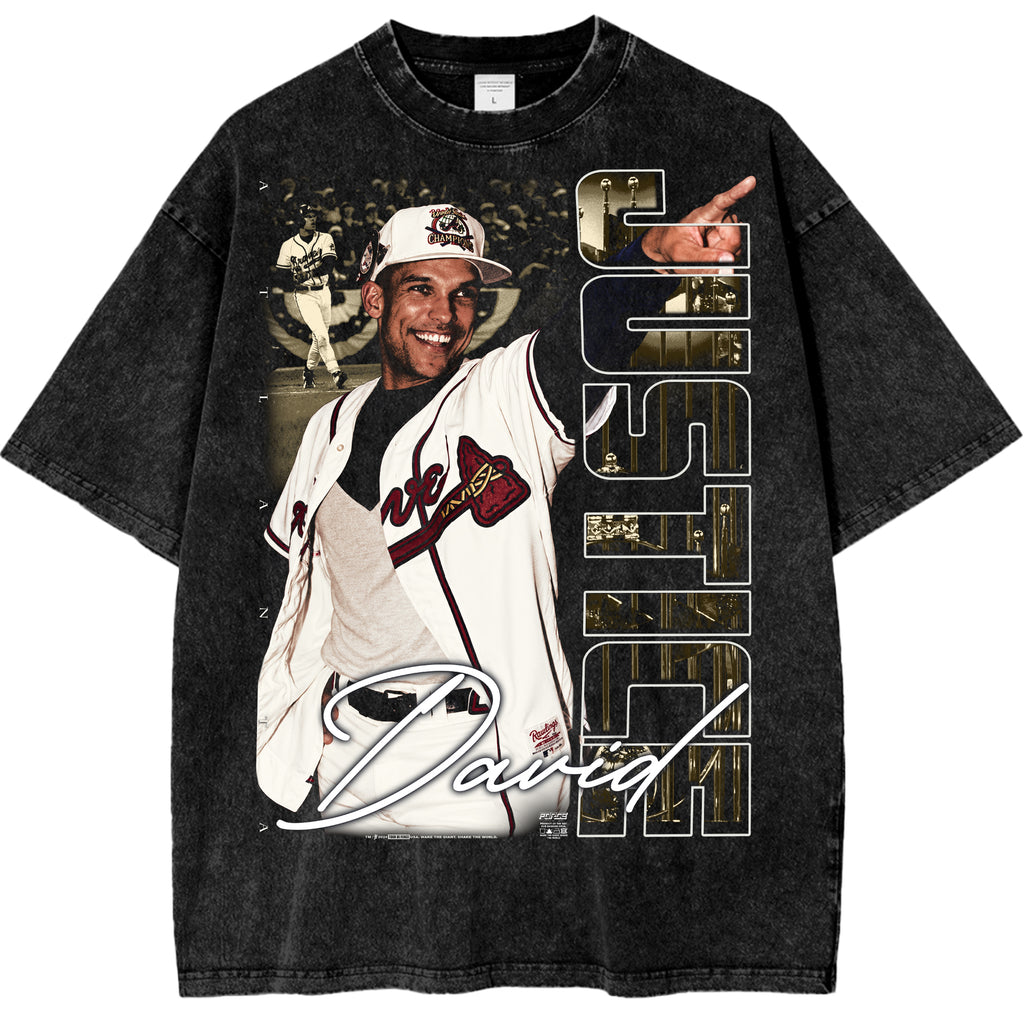 Tour Justice For All Snow Washed Cotton T-Shirt