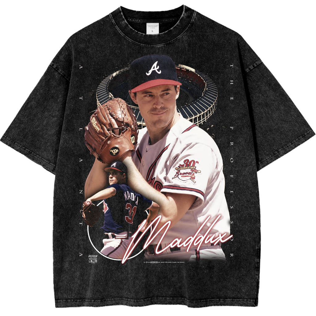 Tour The Professor Snow Washed Cotton T-Shirt