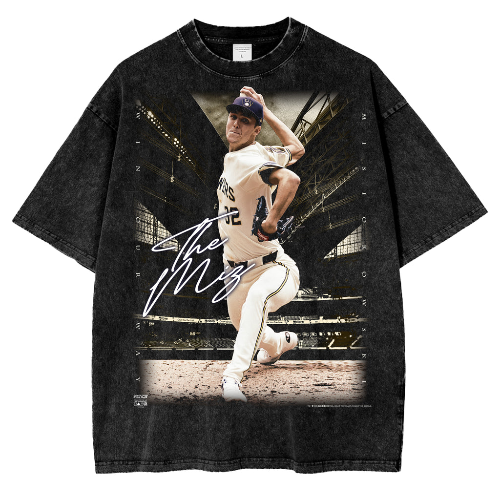 Tour The Miz Snow Washed Cotton T-Shirt
