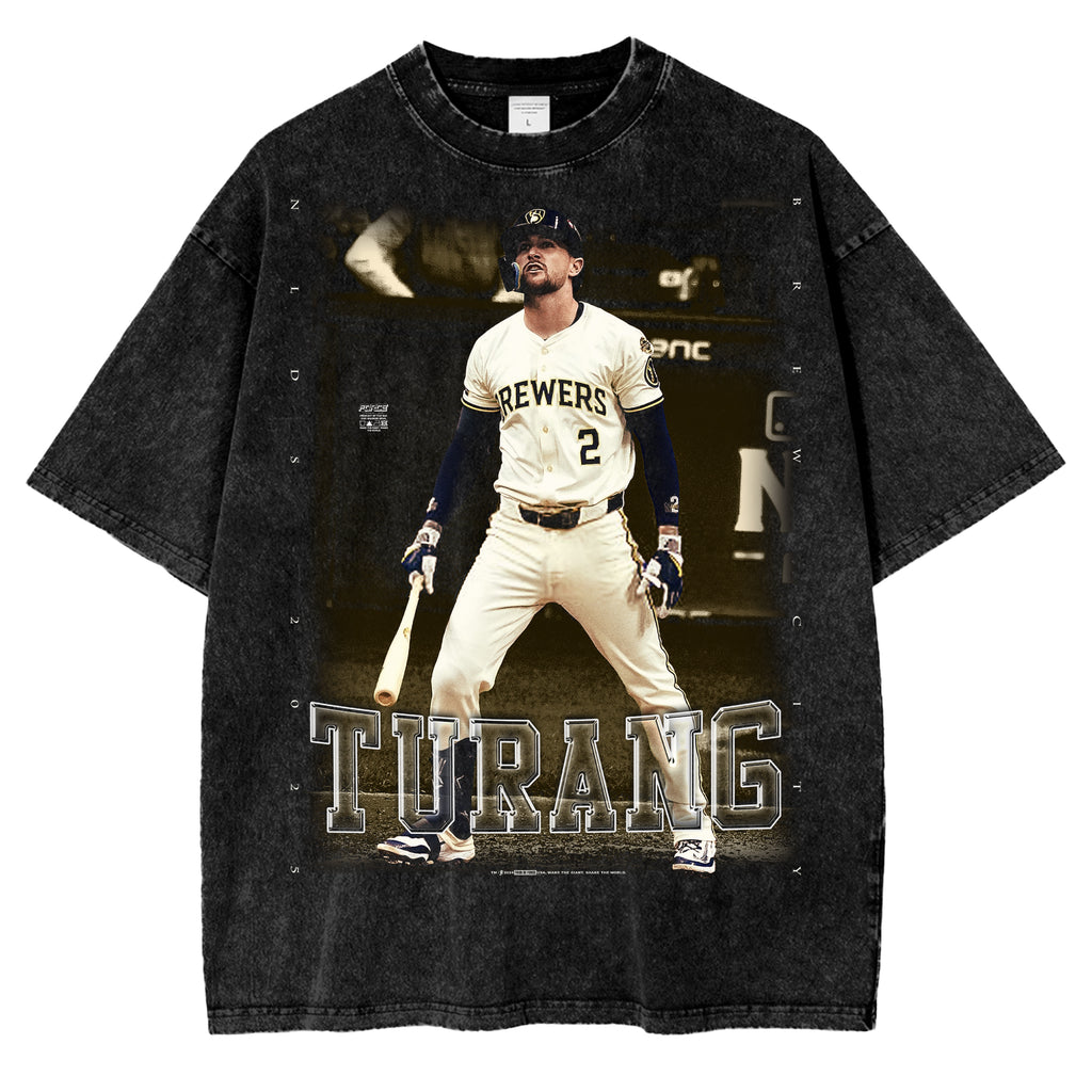 Tour Turang Snow Washed Cotton T-Shirt